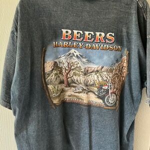 Short sleeve, Harley Davidson T-shirt, size L